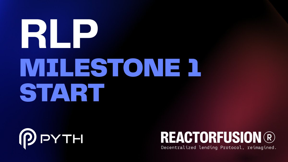 🎉 Milestone Achieved: RLP is officially rolling! 🎯 Milestone 1, RFP holders can look forward to $PYTH airdrop & $PYTH stakers with RFP will get $RF airdrop! 🌐 Engage with @zksync with RLP and unlock airdrop potentials now and in the future! 🔗 main.reactorfusion.xyz/rlp_dashboard