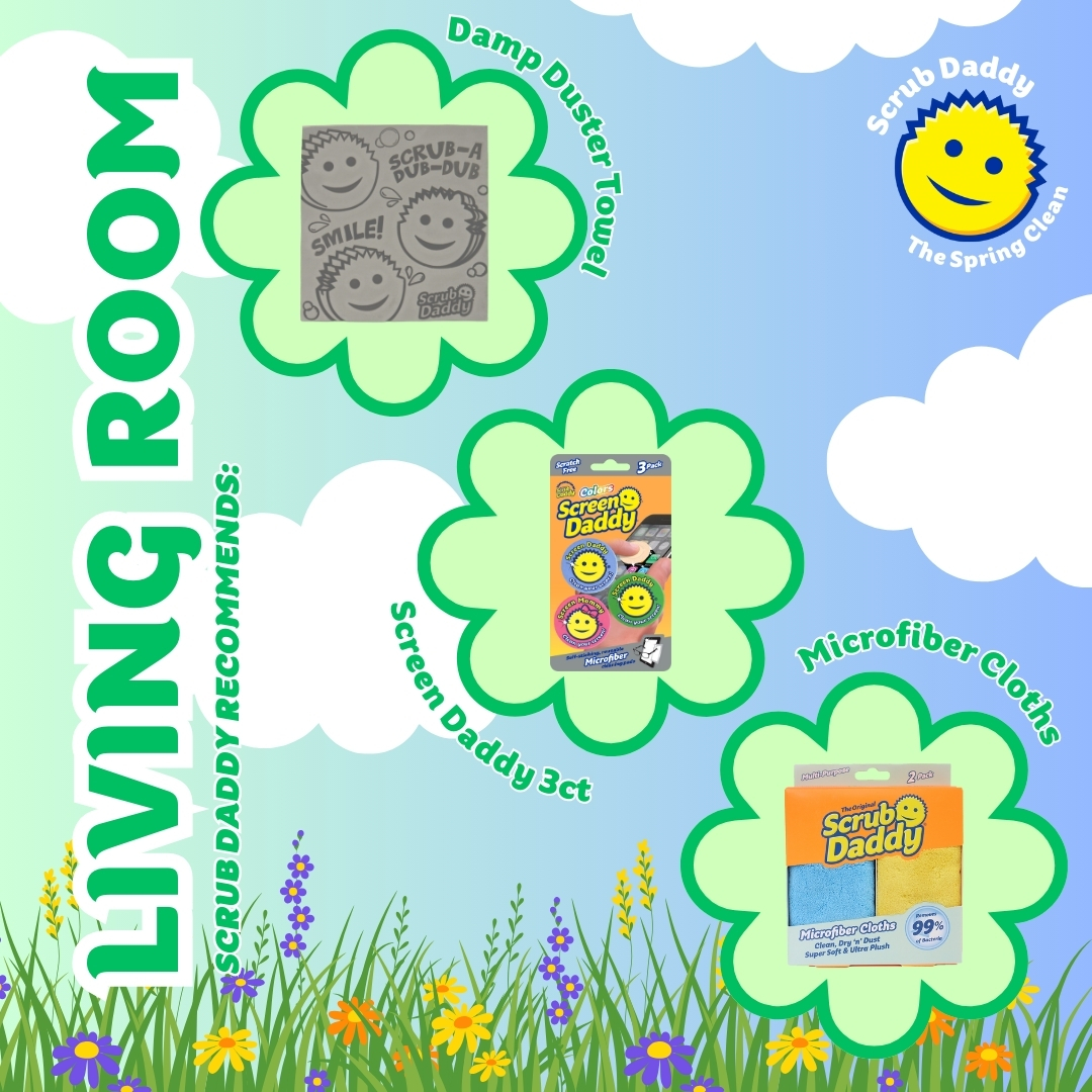 It's the final week of the Spring Clean 🤩

Week 4: Living Room refresh! 😏

#scrubdaddyuk #scrubdaddy #springcleaning