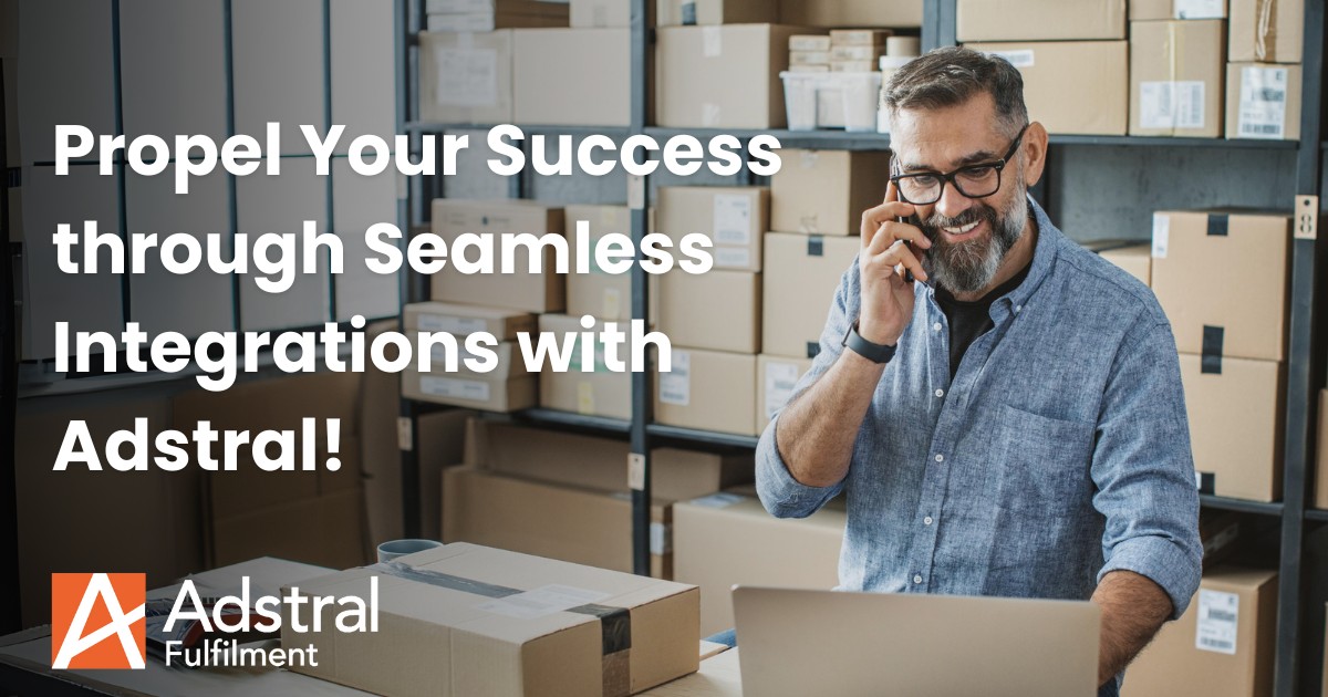 Propel Your Success through Seamless Integrations with Adstral!
Expand your reach across major shopping channels and marketplaces, ensuring swift fulfilment and satisfied customers.

#AdstralFulfilment #BeautyCosmetics #3PLServices #Adstral#ProductLabelling #Branding