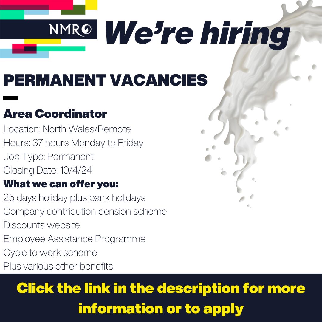 Work for NMR Wednesday📣 We have some fantastic opportunities within NMR where you are a real valued member of the company and team🙌 Click the link for more information on permanent vacancies👇 bit.ly/NMRjobs