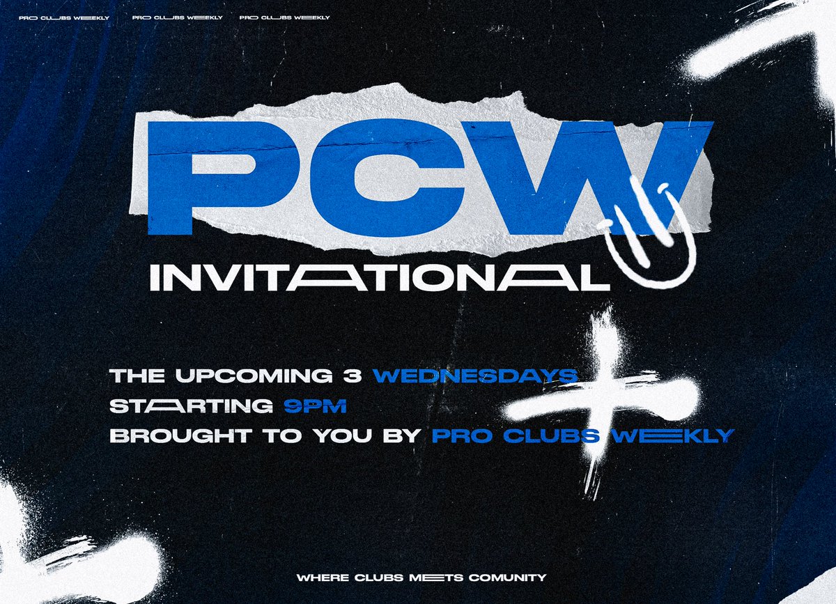 🚨 IT’S ANNOUNCEMENT TIME 🚨 

Live streamed tournaments with cash prizes for the winner 💰 

Invitation only 🎫 

Tune in from 9pm ⏰ 

🎨 @_J67D