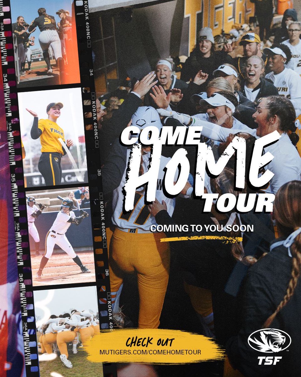 Don’t miss your chance to hang out with other tiger fans and meet Mizzou coaches and athletes at a come home tour near you! Register at MUTigers.com/comehometour #Roarlouder2024