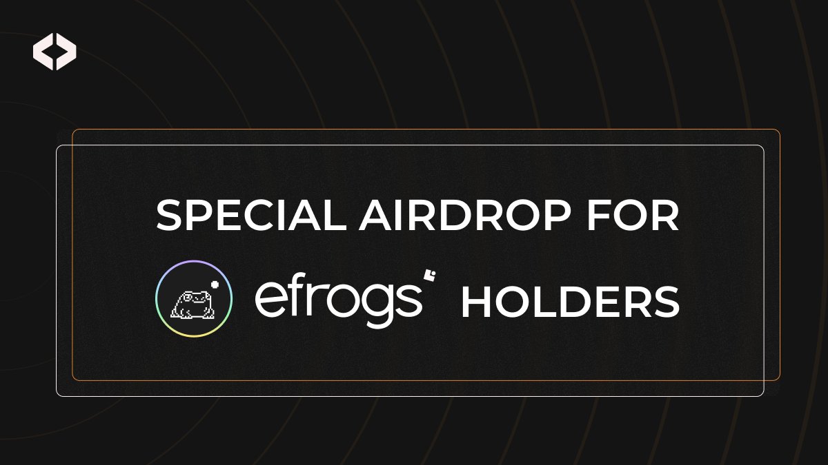 🐸 Celebrating our partnership with <a href="/efrogs_on_linea/">Ethereum Frogs 🐸</a>, we're thrilled to announce an airdrop to their holders! 

📸 was yesterday, $LYNX and $bveLYNX will soon hop into the eligible wallets.

We can't wait for you to leap into the Lynex and discover all the exciting opportunities