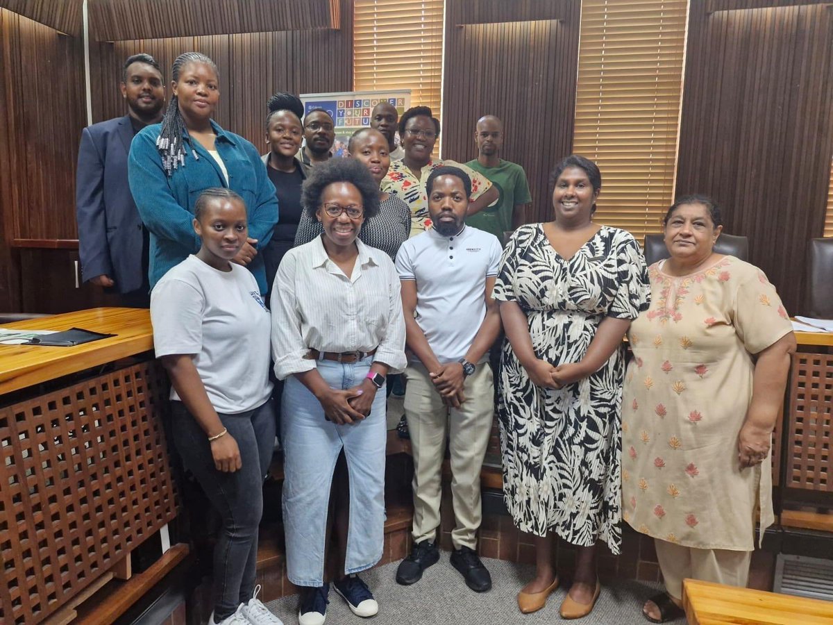 Exposcience's tweet photo. Exciting update: Eskom Expo KZN Central Region Judges are undergoing training at the UKZN Westville campus! Our esteemed judges are preparing for the upcoming District Expos https://t.co/INhngj4k03
#DiscoverEskomExpo #Stemi #stemeducation #stemactivities #judgestraining https://t.co/WefSG6mAjY