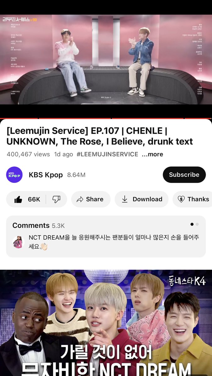 pinkchelee's tweet image. 🎹 LILSUNS STREAMING PAWTY 🎤

Lee Mujin Service with CHENLE Road to 500k Views 😼🔥

📎 shorturl.at/mnzM2

Tags: @sleepybqby @khdaegall @daegallezcl 
Let’s stream harder for our music star #CHENLE ⭐️🎵 

#BeautifulTimeWithCHENLE 
#LilsunsOnYouTube