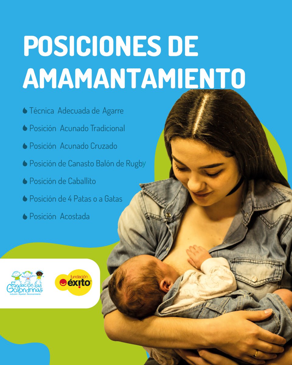 FunGolondrinas's tweet image. Aprender las técnicas adecuadas de lactancia materna es fundamental para una experiencia exitosa.🤱🏼💗

#Lactaton
@Fundacion_Exito