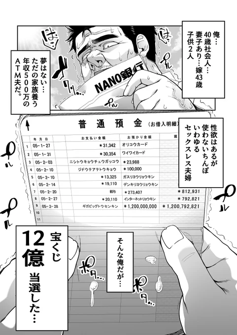 宝くじ12億当選!
〜エロに全投資して、ハーレム御殿建設!!/なのかH 
(1/5)
3月28日0時DLsiteにて発売‼

DLsite
https://t.co/t8sSFl40h8 #DLsite 