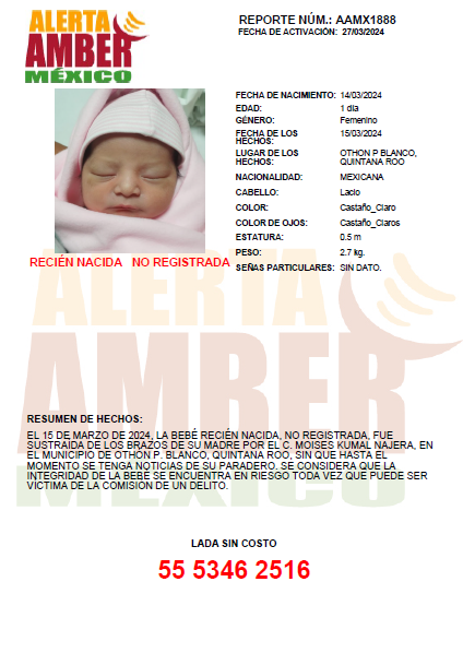 #AlertaAMBER