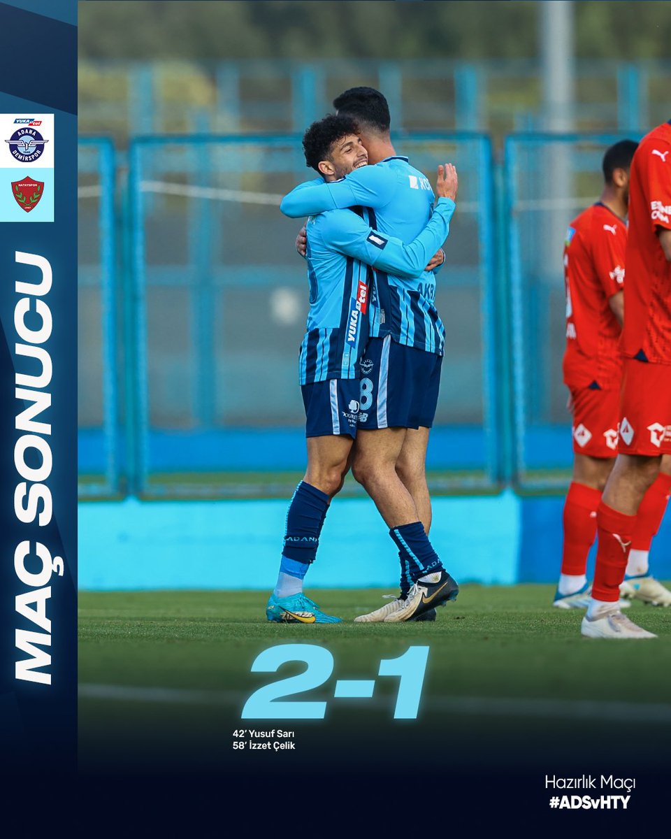 MaviYolTayfa's tweet photo. ⏹️ Maç sonucu.

#ADSvHTY https://t.co/lsHO4hUJdx