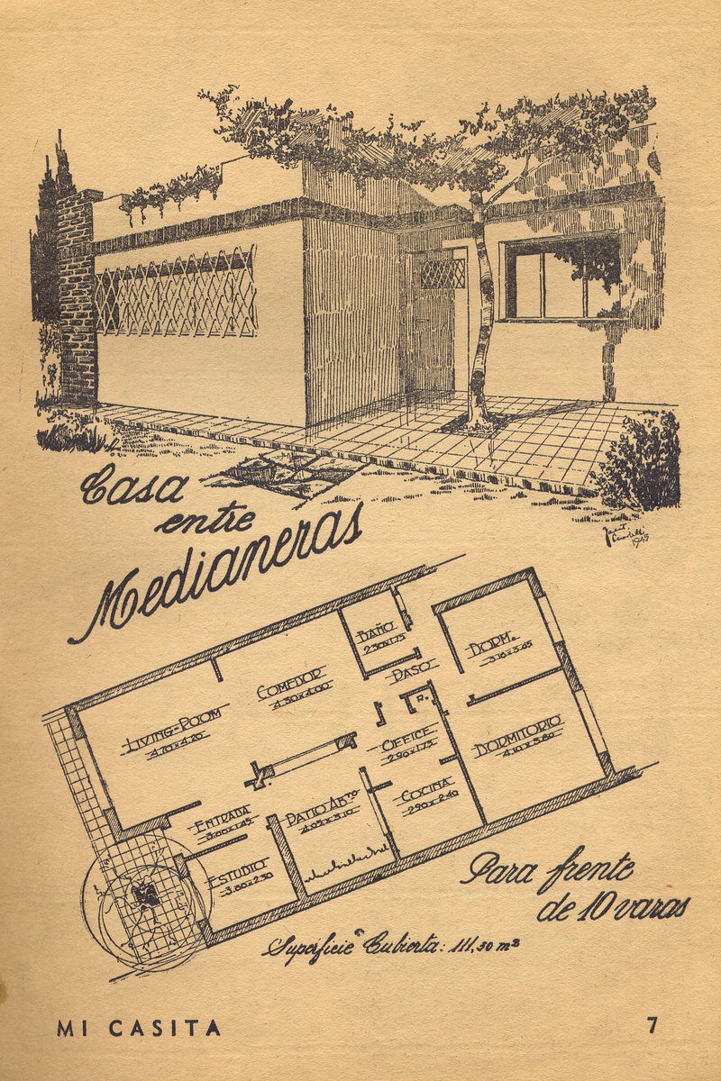 Hace unos meses encontré que subieron a Flickr un catalogo digitalizado de planos de viviendas argentinas (De 1947 creo??) y me parece HERMOSO