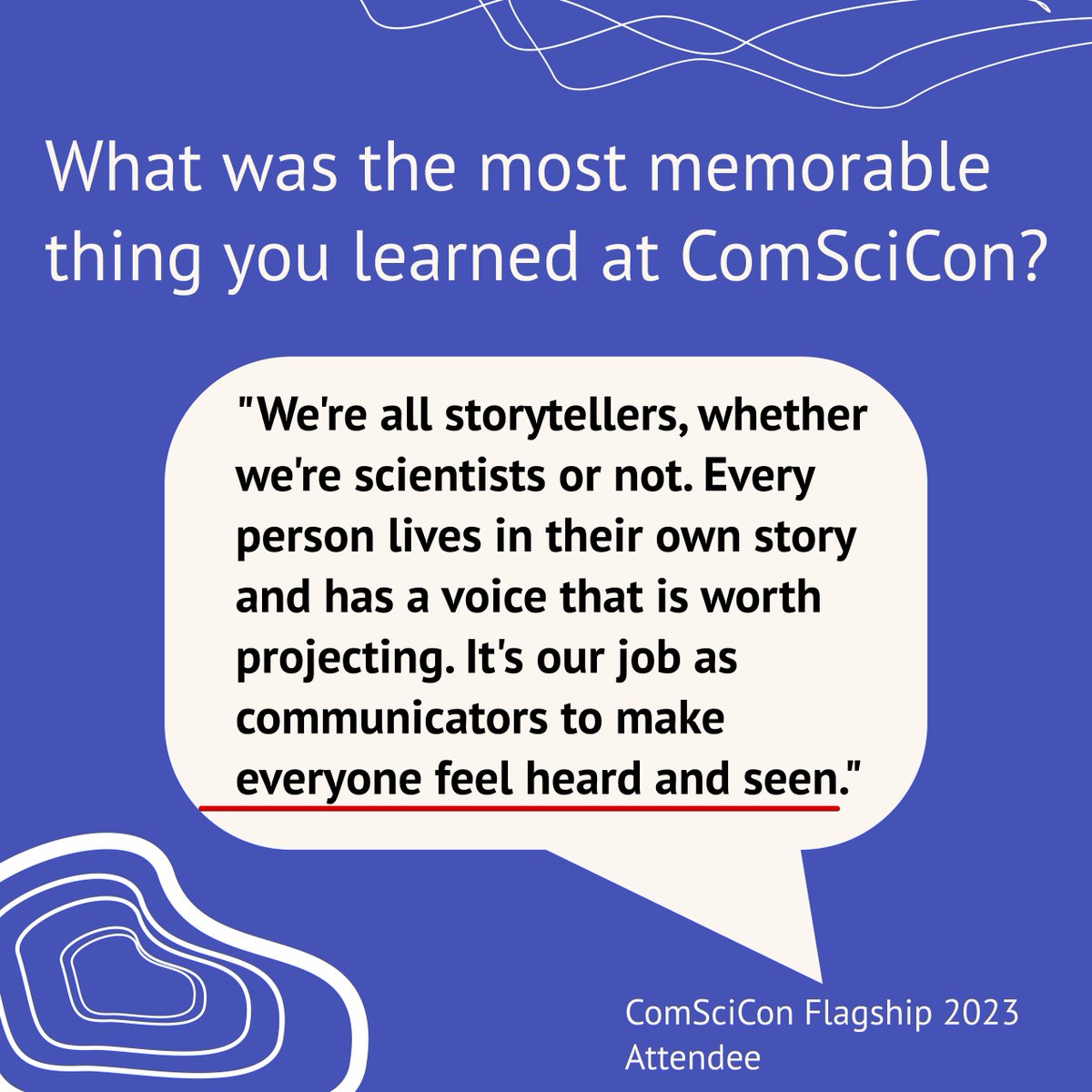 We’ve started the countdown--only 4 more days to submit your application to attend the #ComSciCon 2024 Flagship workshop! Applications due on March 31st at 11:59pm EST. Submit: bit.ly/3uMJGv2. For motivation, here is what an attendee said last year about their experience