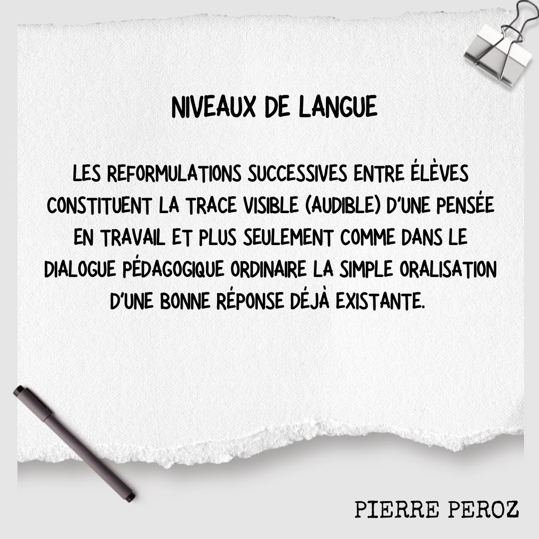 del_en_maternel's tweet photo. La pédagogie de l’écoute qui va bien plus loin que la compte de textes littéraires.
Une nouvelle posture pour le PE, pour les enfants.
Des savoirs qui se construisent entre eux !
#pedagogiedelecoute #maternelle  #pierreperoz https://t.co/VOEr73Qs4h