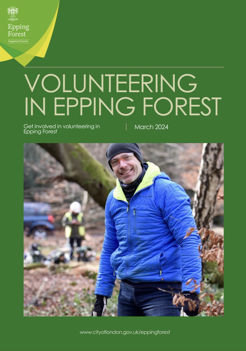 Our #Volunteering Guide is full of opportunities to 'lend a hand' in support of #EppingForest. Meet the wonderful groups from across the Forest whose passion and hard work is vital to conserving #London’s largest biodiverse green space. View here: cityoflondon.gov.uk/assets/Green-S…