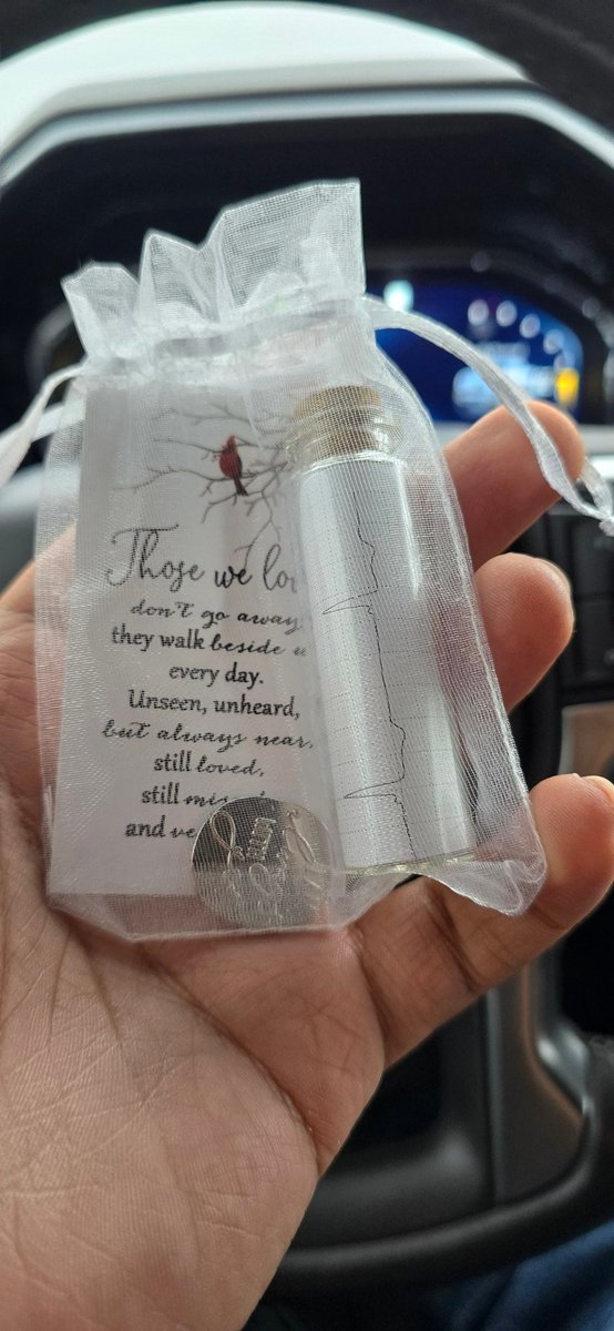 It has been a difficult few days, and I am still trying to come to terms with everything that has happened. Losing my close cousin and my grandmother within the same night was devastating, and it feels like I am living in a nightmare. 

The hospital gave me a small token from my