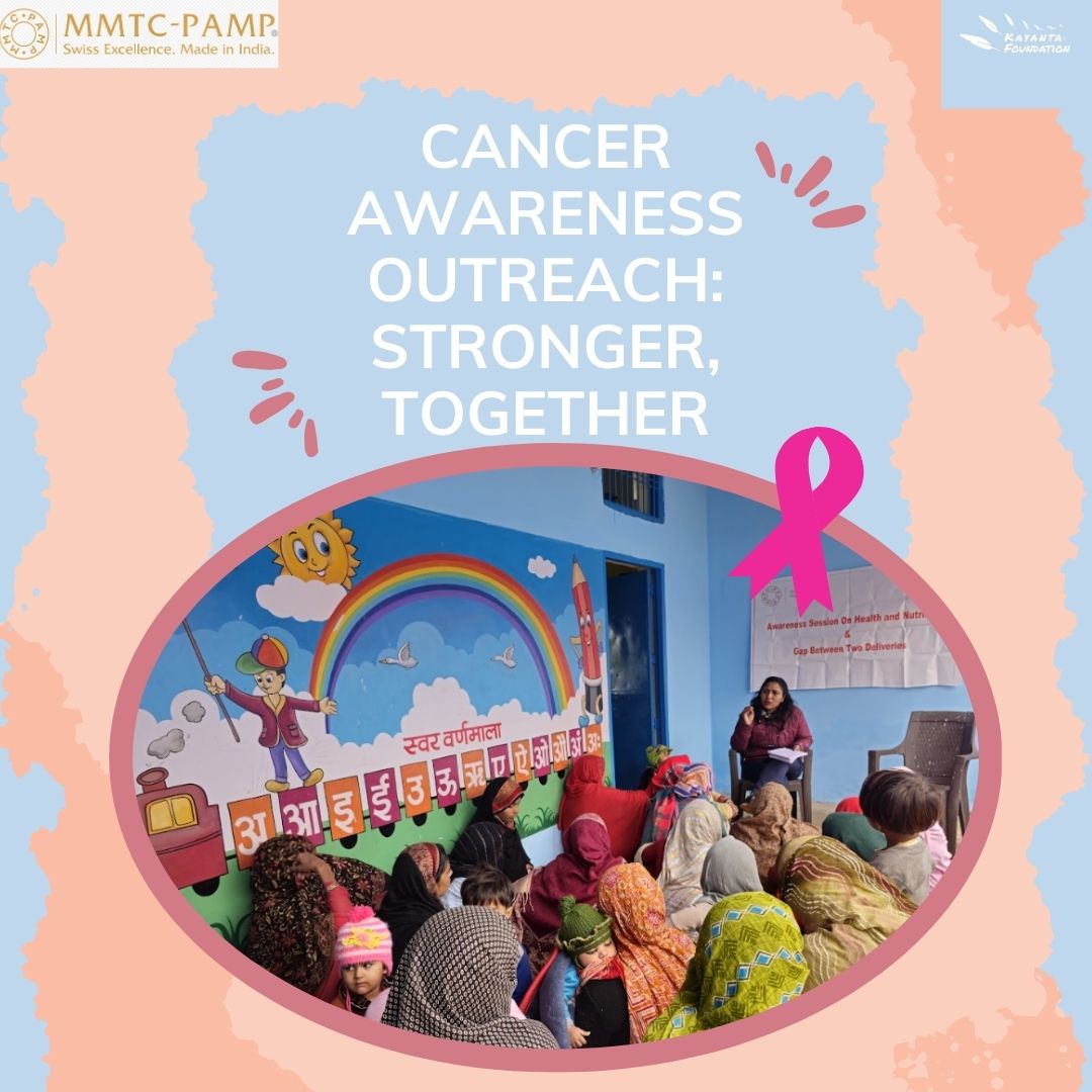 KayantarF's tweet photo. Thrilled to share scenes from our #cancer #awareness &amp; nutrition session with the women of #Nuh, #Haryana, thanks to MMTC-PAMP support. We're committed to #empowering through education for a healthier future.

#KayantarFoundation #CancerAwareness #CommunityHealth #MMTCPAMP https://t.co/Krvd3aMy28