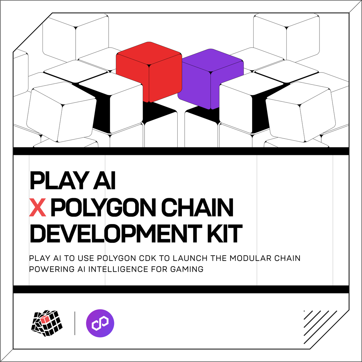 playAInetwork's tweet photo. Announcing the Modular Chain for Gaming Intelligence - built with @0xPolygon CDK

Play AI - first modular chain for deploying of AI agents, models, &amp; dApps optimised for gaming - is built with Polygon CDK, with plans to connect to the AggLayer for composability across web3 gaming https://t.co/pD017pE4DP
