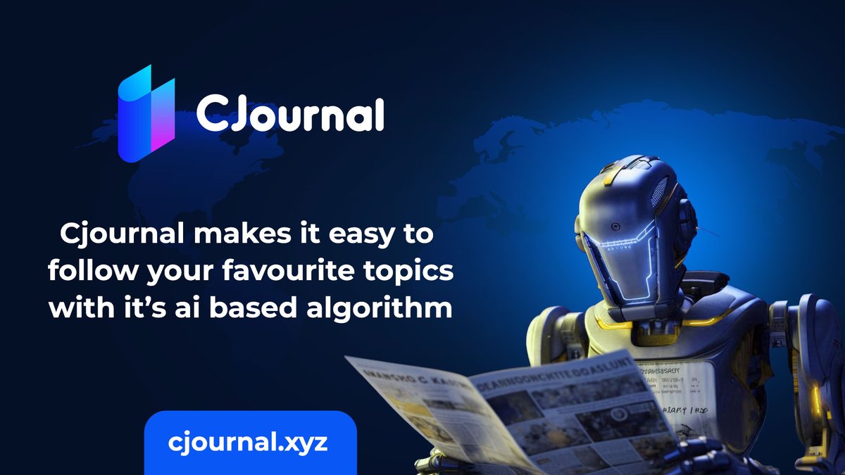 If you’re passionate about crypto, it's likely you read the crypto news💯 #Cjournal makes it easy to follow your favorite topics with it's AI-based algorithm🧑‍💻 Read the articles that interest you the most and earn $UCJL🤑