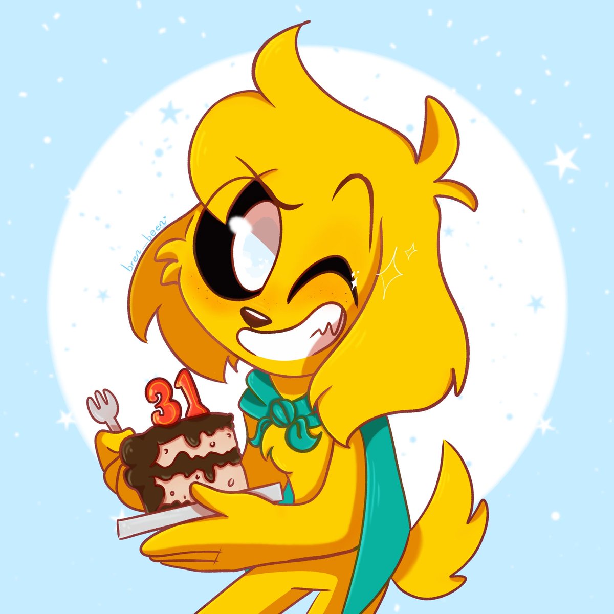 bren_been's tweet photo. ¡Feliz cumpleaños @MikecrackYT! 💛
Aquí su regalito, que se la pase bonito y siga cumpliendo muchos años más, logrando sus metas y sueño. 🌻 #31AñosPerrunos https://t.co/2z7yw4rZe9