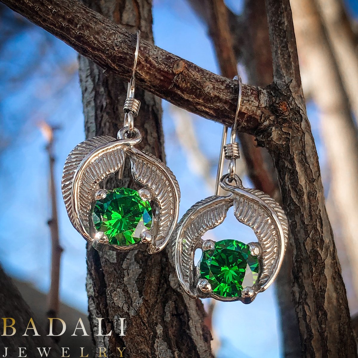 Officially licensed Lord of The Rings Elven Realms set, available at BadaliJewelry.com. Handmade and Solid Sterling Silver. #LordoftheRings #Tolkien #MiddleEarth #ElvenRealms