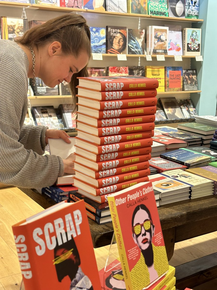 Thank you to Calla Henkel and Julia Armfield for joining us in store on Monday to celebrate the release of Scrap!