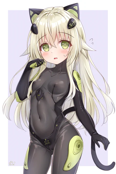 センリさんのとこのジュリちゃん描きました(*'ω`) 