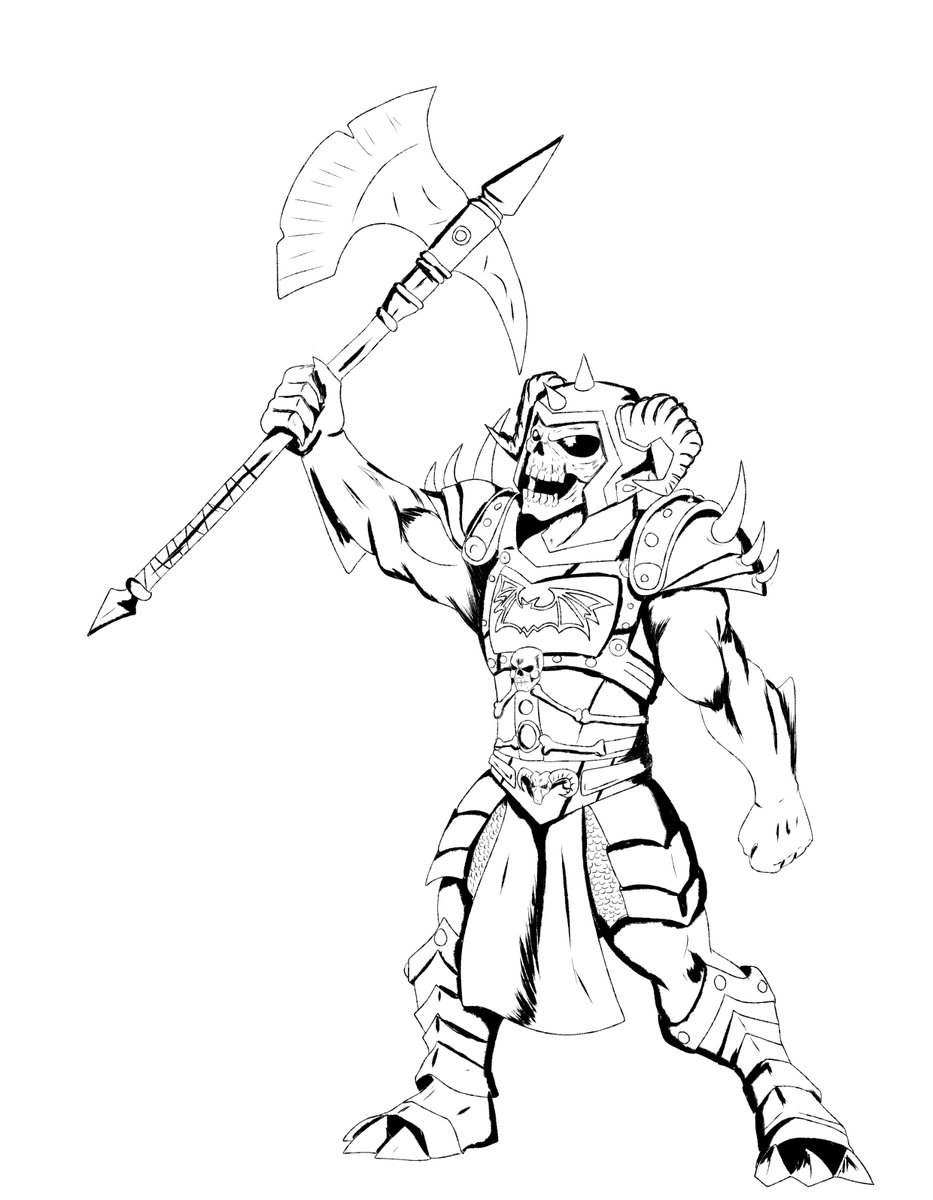 New Eternia Battle armor Skeletor #skeletor #battlearmorskeletor #masterverse #motu #heman #hemanandthemastersoftheuniverse #mastersoftheuniverse #motudrawingchallenge