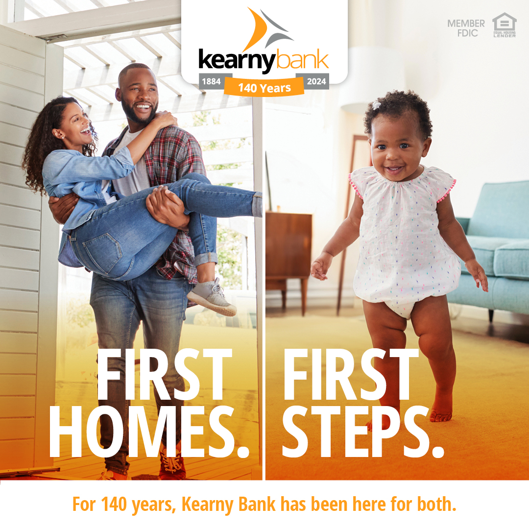 As a trusted mainstay of the community for 140 years, Kearny Bank has helped generations of families and businesses grow, prosper and meet change with strength and stability. Together, our best is yet to come.