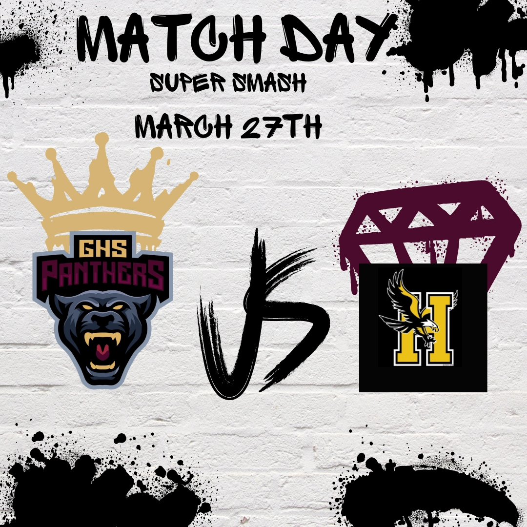 GadsdenEsports's tweet photo. Only Smash for today! Our Varisty is looking to secure a playoff spot while our JV gets school rival @ chs.lobo.esports !
#HailGadsden #HuntingForGreatness https://t.co/E6YeFbKuDA