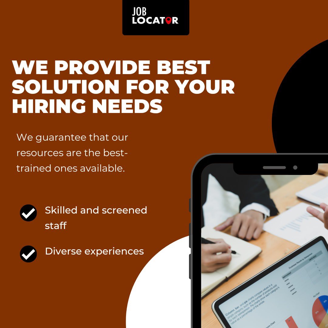 TheJobLocator1's tweet photo. Unlock unparalleled talent with Job Locator! Your gateway to skilled, vetted professionals. Register online for a world of top choices.

#Ukjl https://t.co/H4Dc7pToCt