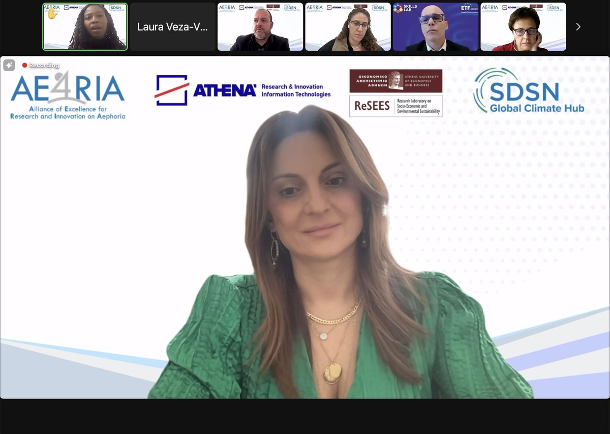 Yesterday, our team collaborated with the European Training Foundation Skills Lab Network of Experts for an insightful #peerlearning session focused on #sustainability and the fostering of new #greenskills 
Click for more linkedin.com/feed/update/ur…