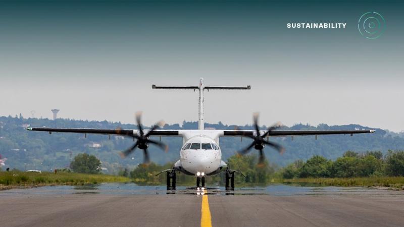 Gate7aviation's tweet photo. ATR mêne des recherches sur la prochaine génération d’avions à faibles émissions, avec le soutien du gouvernement français. Depuis 2 ans, #ATR conduit le projet innovant #PARIDES, qui vise à développer un nouvel avion régional avec une empreinte carbone réduite de 30 % en collaboration avec avec plus de 10 partenaires, ATR élargit ses connaissances et pose des bases solides pour la préparation du concept d’avion de nouvelle génération, l’ATR EVO.