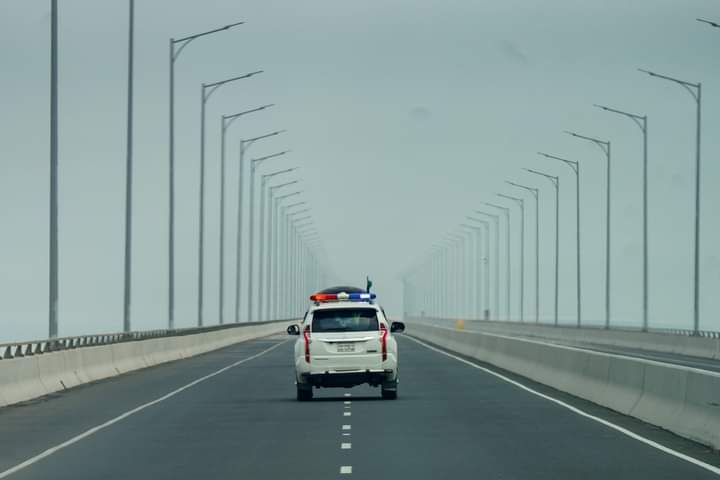 27 March 2024: During the ongoing State Visit to Bangladesh, His Majesty The King visited Padma Bridge, and a Special Economic Zone in Araihazar, Narayanganj today. His Majesty will be traveling to Kurigram in the northern part of Bangladesh tomorrow.