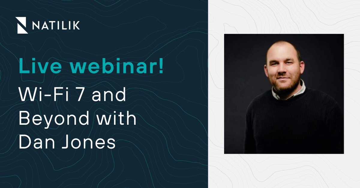 Get ready for an unfiltered discussion on Wi-Fi 7 as our award winning expert <a href="/UKDanJones/">Dan Jones</a> shares his candid take on this cutting-edge wireless standard. ⭐

Sign up today: bddy.me/3TzmA3s

#WiFi7 #WirelessInsights #WiFiWebinar