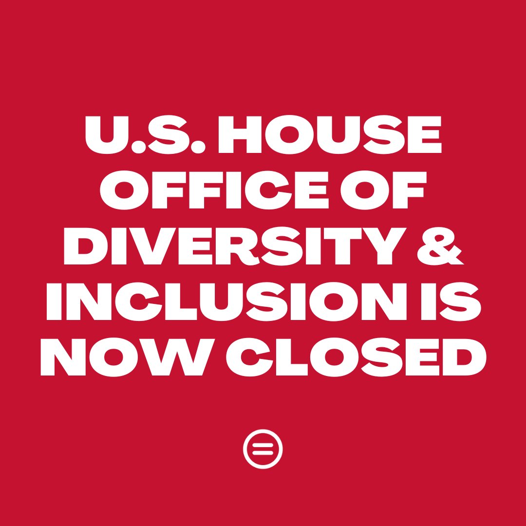🚨 NEW: The U.S. House Office of Diversity and Inclusion has been disbanded & closed as part of the recent government spending bill. This is a major setback to improving diverse & representational hiring in Congress, esp. regarding leadership personnel. cnn.com/2024/03/22/pol…