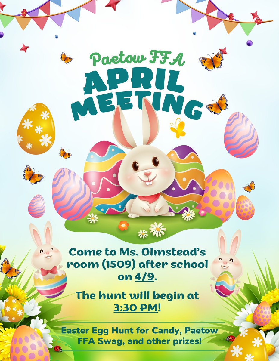 Check out the flyer for more info on our upcoming April meeting!