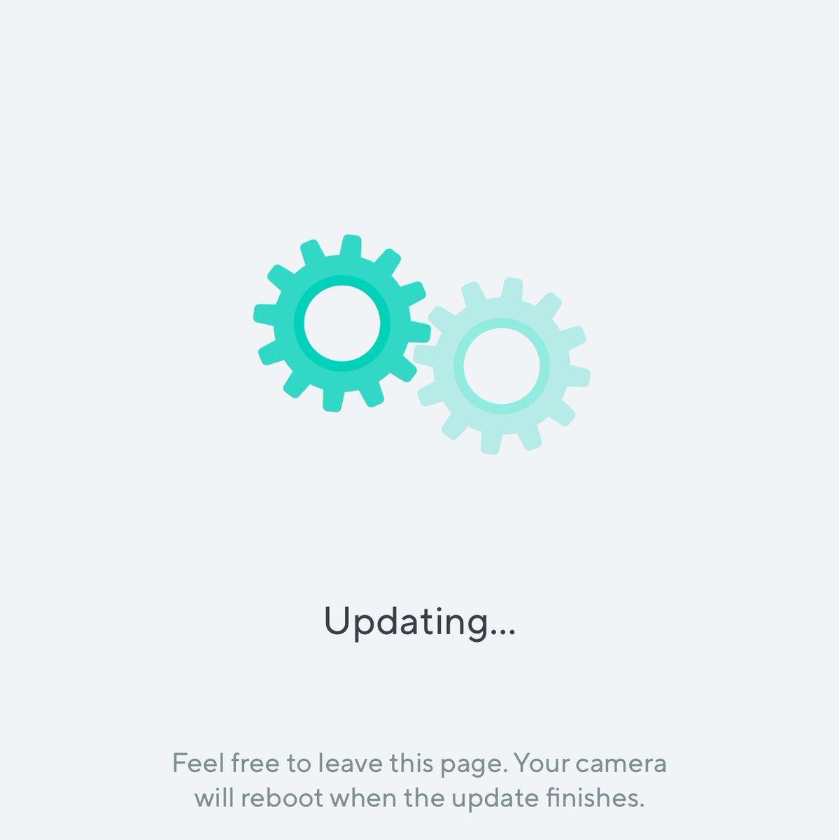 Does @WyzeCam push a firmware update literally every day??? Can’t these things be bundled??? I spend more time looking at gear icons than checking on my pet…