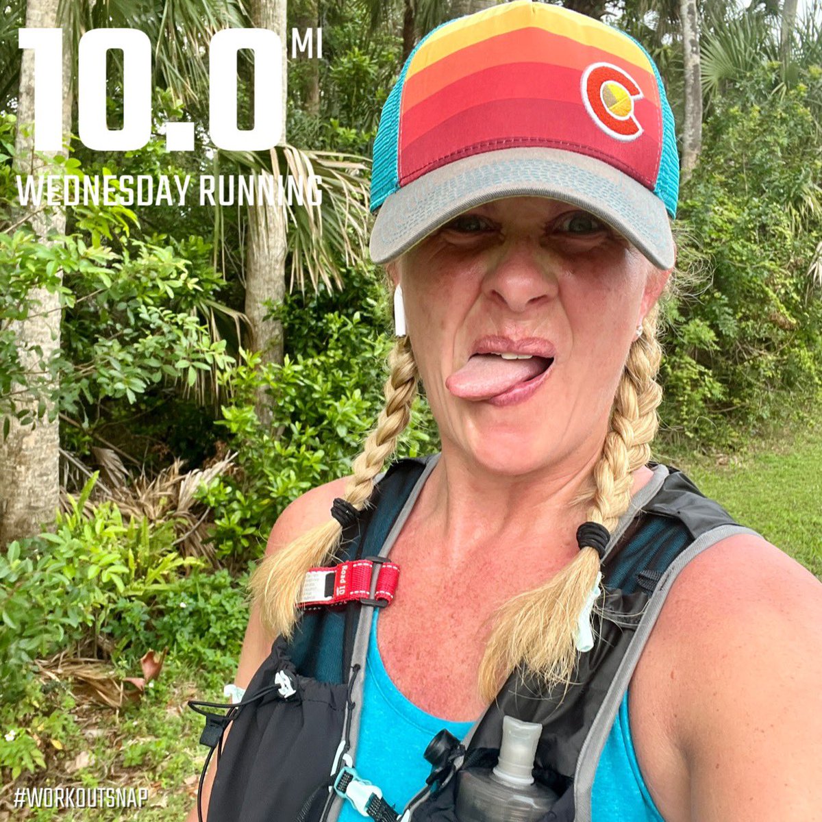 HeyAmie's tweet photo. 10 miles this morning in swampy conditions! #holyhumidity #ultratraining https://t.co/iFpDaSAqtO