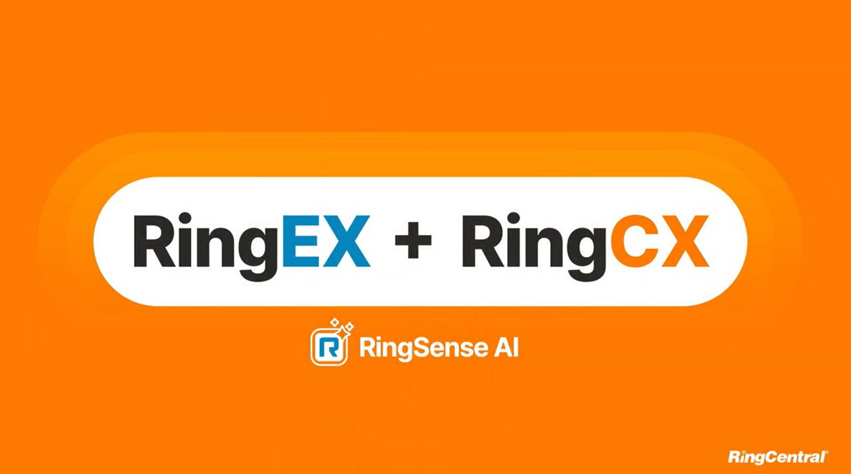 .@kiramakagon introduces @RingCentral's new portfolio description. From MVP to EX+CX, infused with #RingSenseAI #enterpriseconnect