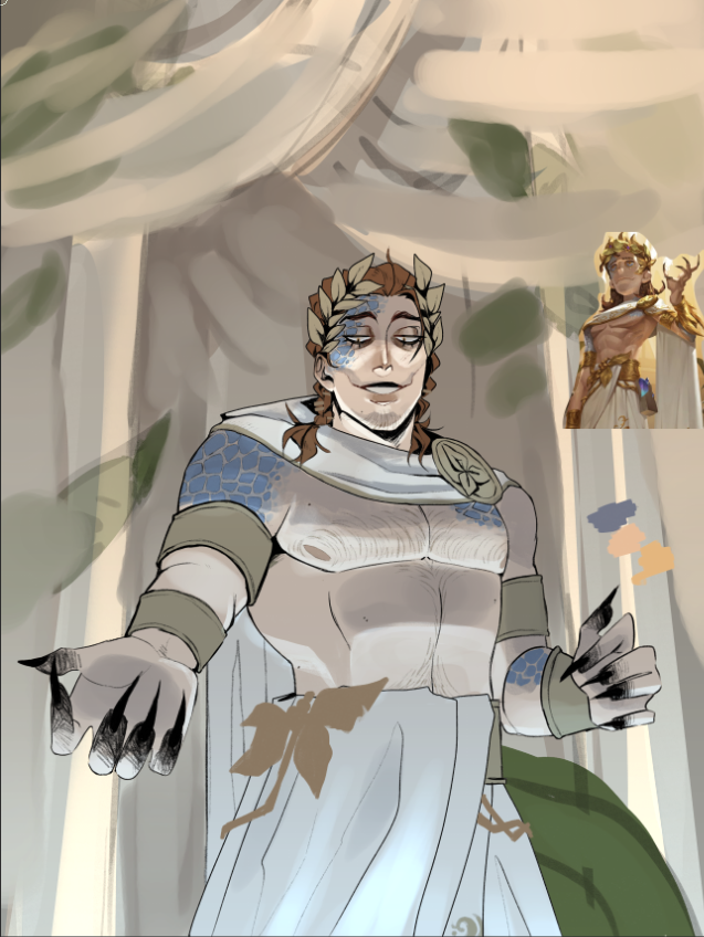 ConfusionMage's tweet photo. wip of the absolute banger of an S tier skin - Luchino🦎
#IdentityV #IdentityVfanart https://t.co/KiZd7lShSF