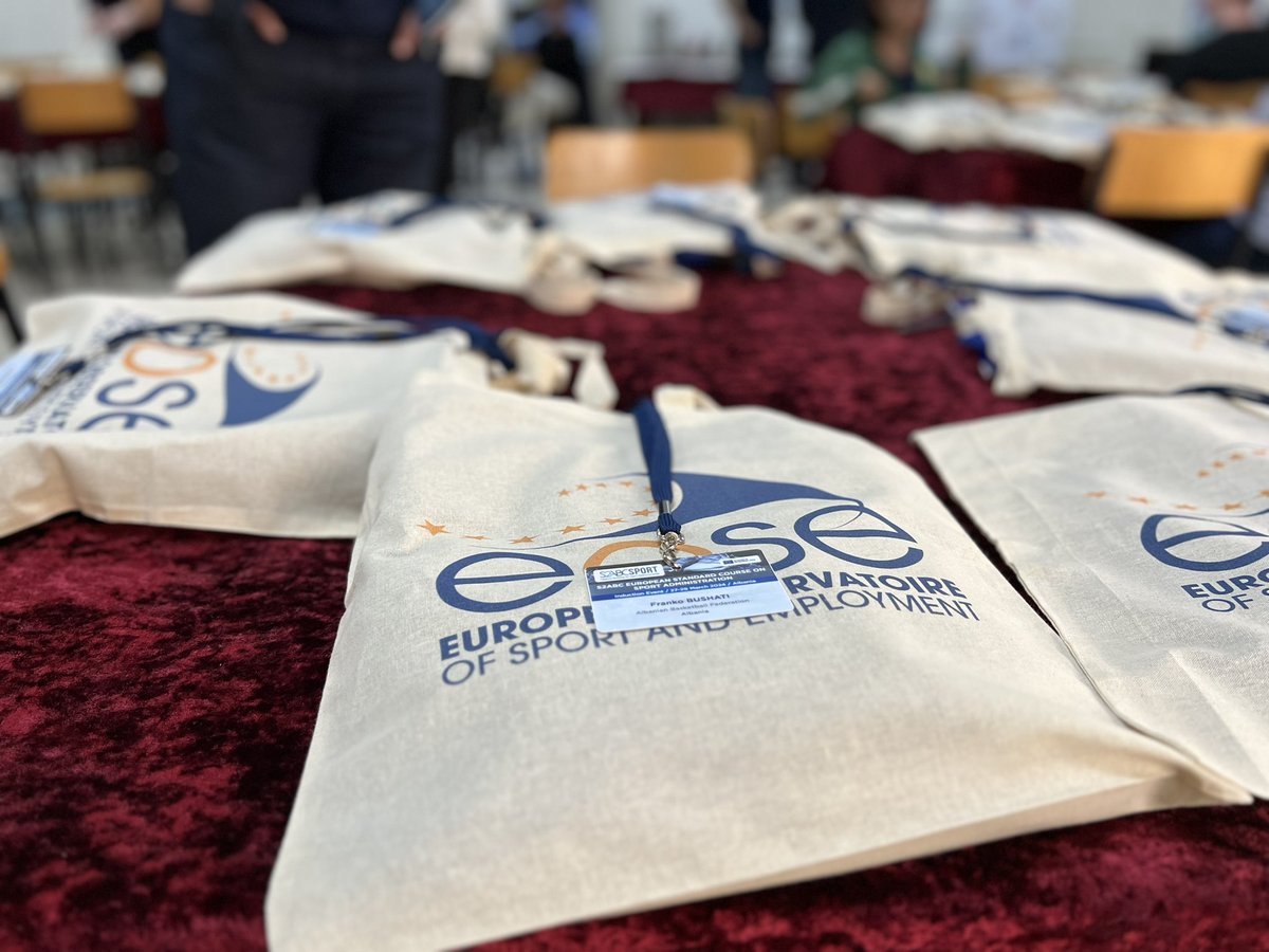 Induction Event of the S2ABC European Standard Course on Sport Administration is underway!
40 participants from Western Balkans, EU, UK and Turkey are hosted by the Sports University of Tirana (Albania) this week   #S2ABC #ErasmusPlus #CapacityBuilding #WesternBalkansxEU