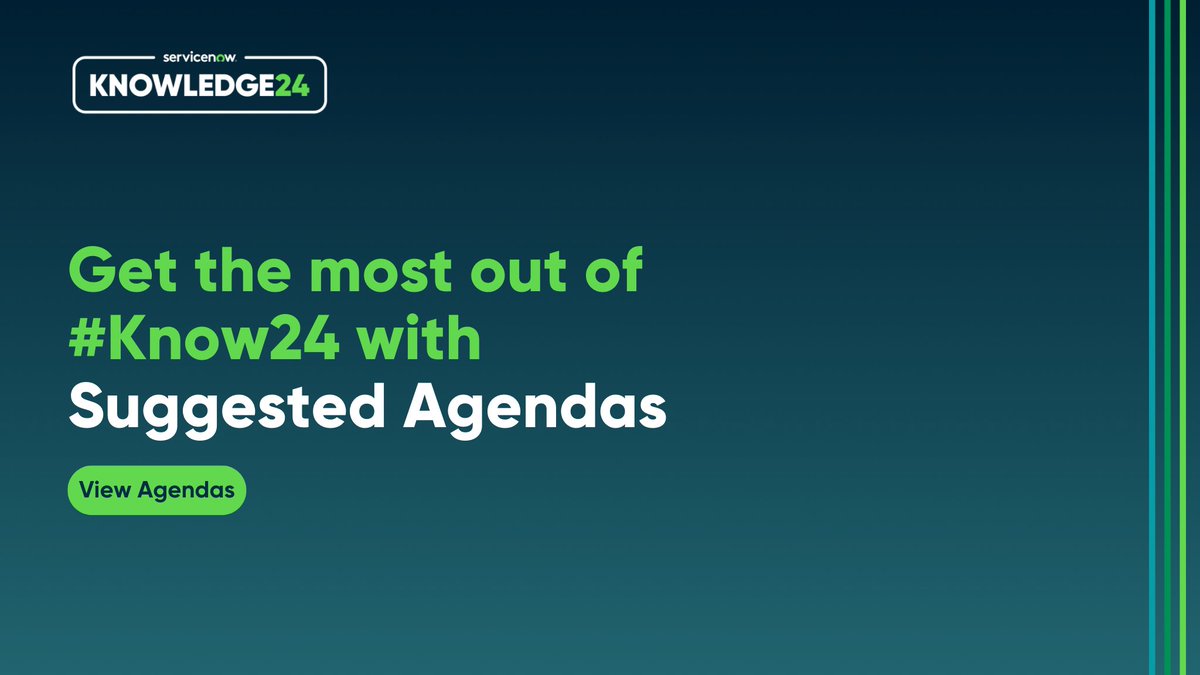 Explore our Suggested Agendas to build your perfect three days at #Know24: spr.ly/6015ZkbOl