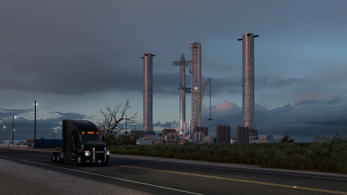 SCSsoftware's tweet photo. What's your favourite truck in American Truck Simulator? 🚛🤔 https://t.co/WHEvU0qyqz
