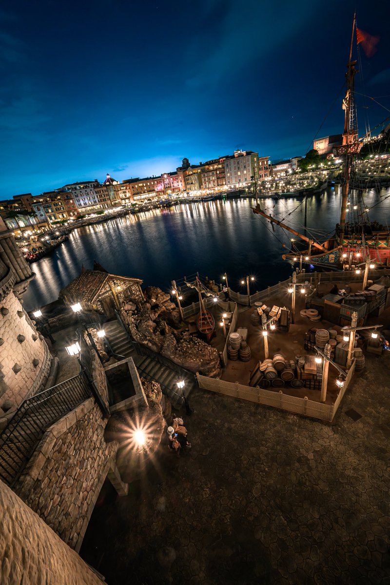 この夜景を見て
ディズニーシーに夢中にしてしまう人が多そう