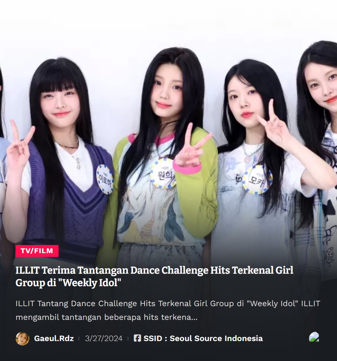 kpopdankdramaid's tweet image. #ILLIT
#WeeklyIdol
#RandomPlayDance
#Magnetic
#KpopDebut
✨gaeul.rdz