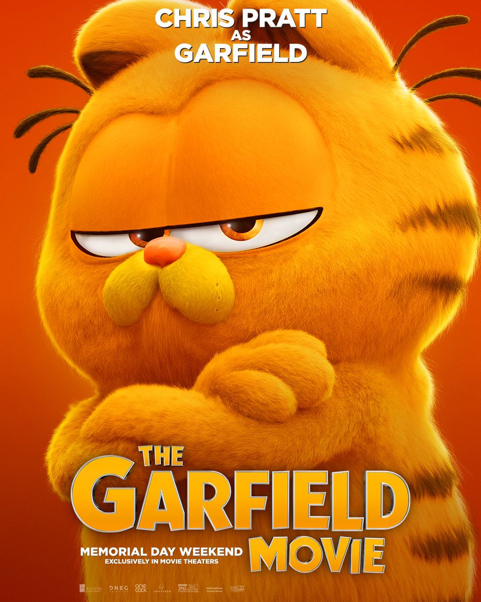 This Cat is ready, are you? #GarfieldMovie in theaters Memorial Day Weekend.