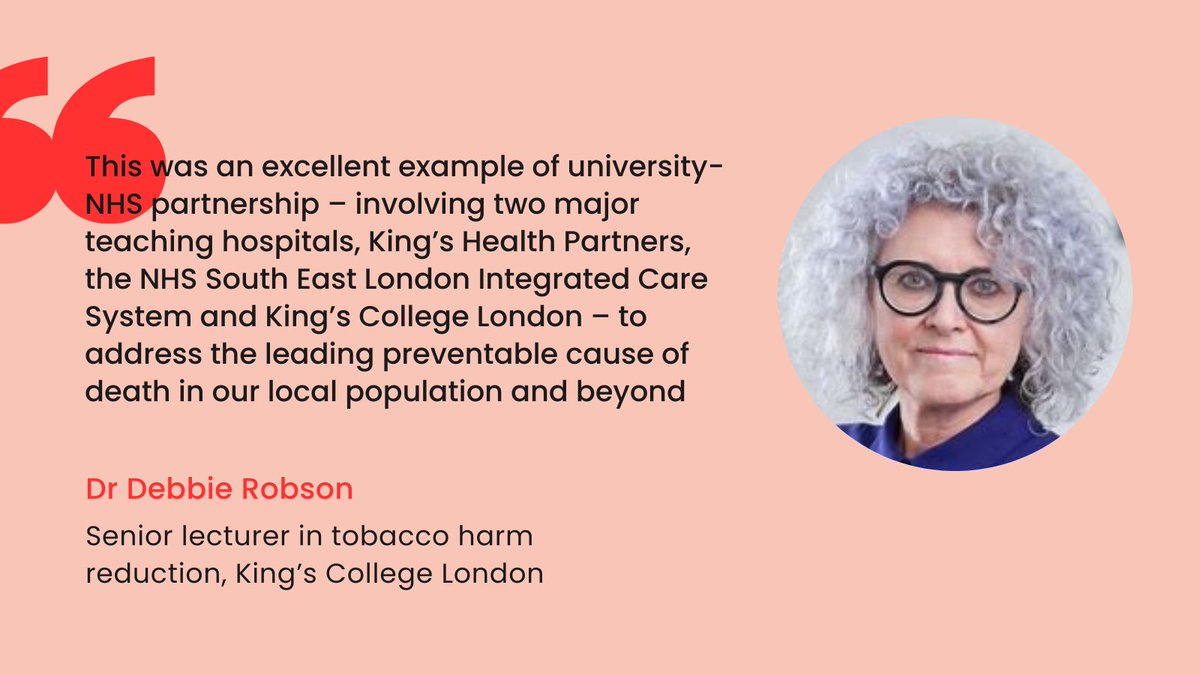 New research shows offering support to patients who smoke during a hospital stay helps them to quit smoking. At 6-months post-discharge, 35.1% of successfully contacted patients reported having quit smoking 👏 👉arc-sl.nihr.ac.uk/news-insights/…