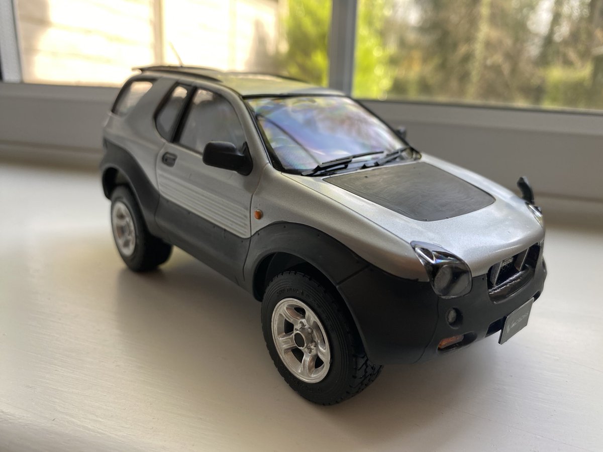Bats1974's tweet photo. Built my @TamiyaUK mini-me #Isuzu #Vehicross. Have to say it’s very accurate and detailed. https://t.co/UBE9T1RqIv