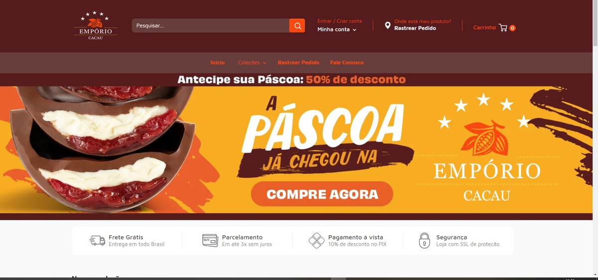 prcaet's tweet image. Bom dia, alguém comprou por este site ? Emporio Cacau.Storie. Fizemos uma compra, não foi entregue, numero que consta no site  para contato, entra mensagem dizendo estar errado, email para contato retornou por não existir. Pessoal cuidem ao fazer compras por site desconhecido.