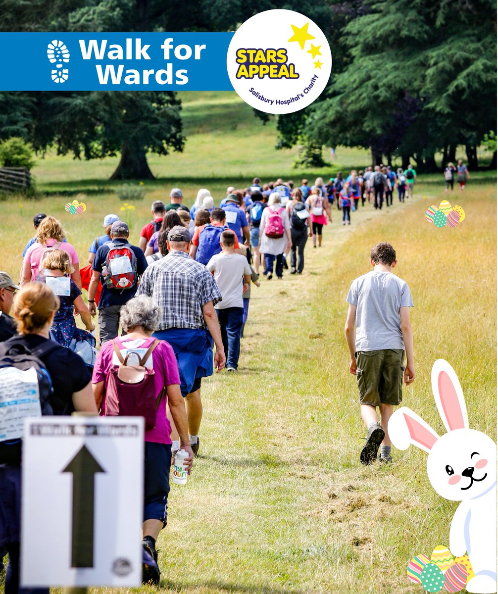 With the bank holiday weekend coming up, it's a great time to 'get cracking' on your Walk for Wards fundraising! Get your friends & family to sponsor you instead of buying Easter eggs, or host a bank holiday fundraiser! If you haven't signed up yet visit bit.ly/48gBdOg