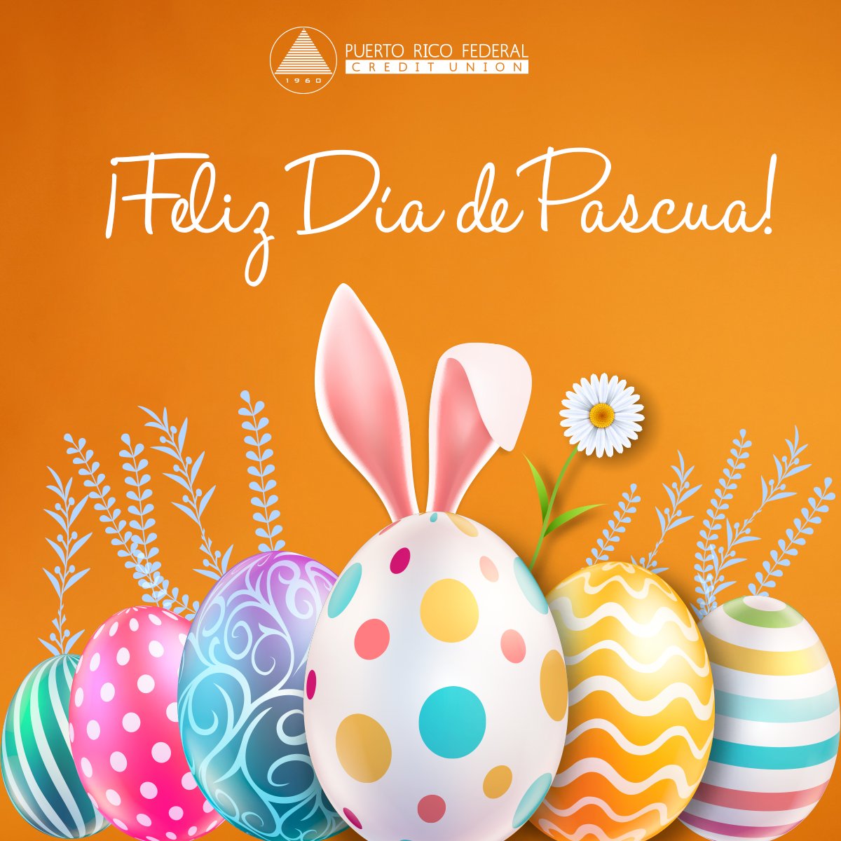 prfcu's tweet photo. 🌼 Felices Pascuas a todos nuestros socios 🐇

🌷 En esta temporada de renacimiento y alegría, les agradecemos por ser parte de nuestra familia. ¡Que este día esté lleno de amor, paz y dulces momentos junto a sus seres queridos! 🐣 https://t.co/87LJYJdFdW